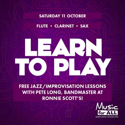 Learn to Play with Pete Long