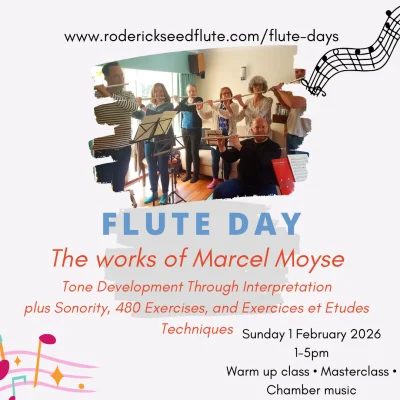 Flute Day with Roderick Seed