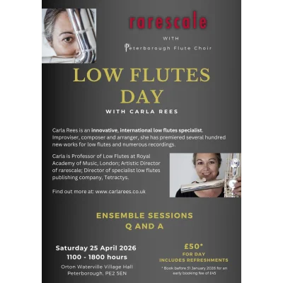 Low flutes day with Carla Rees (2026)