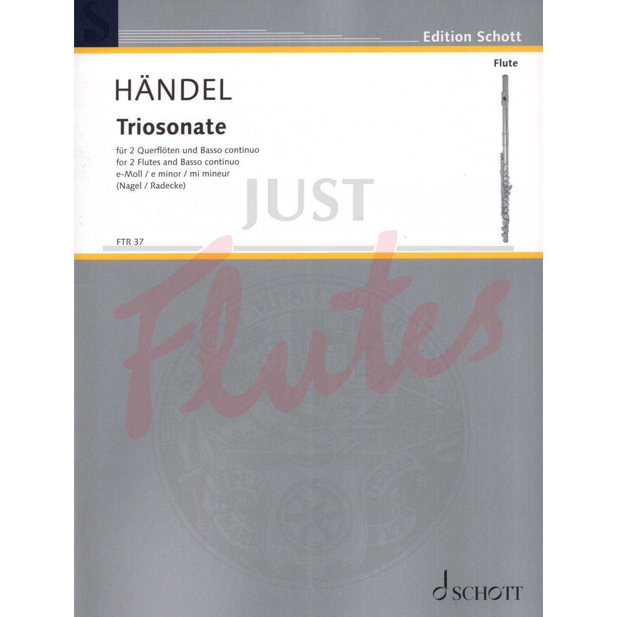 Trio Sonata in E minor for Two Flutes and Basso Continuo