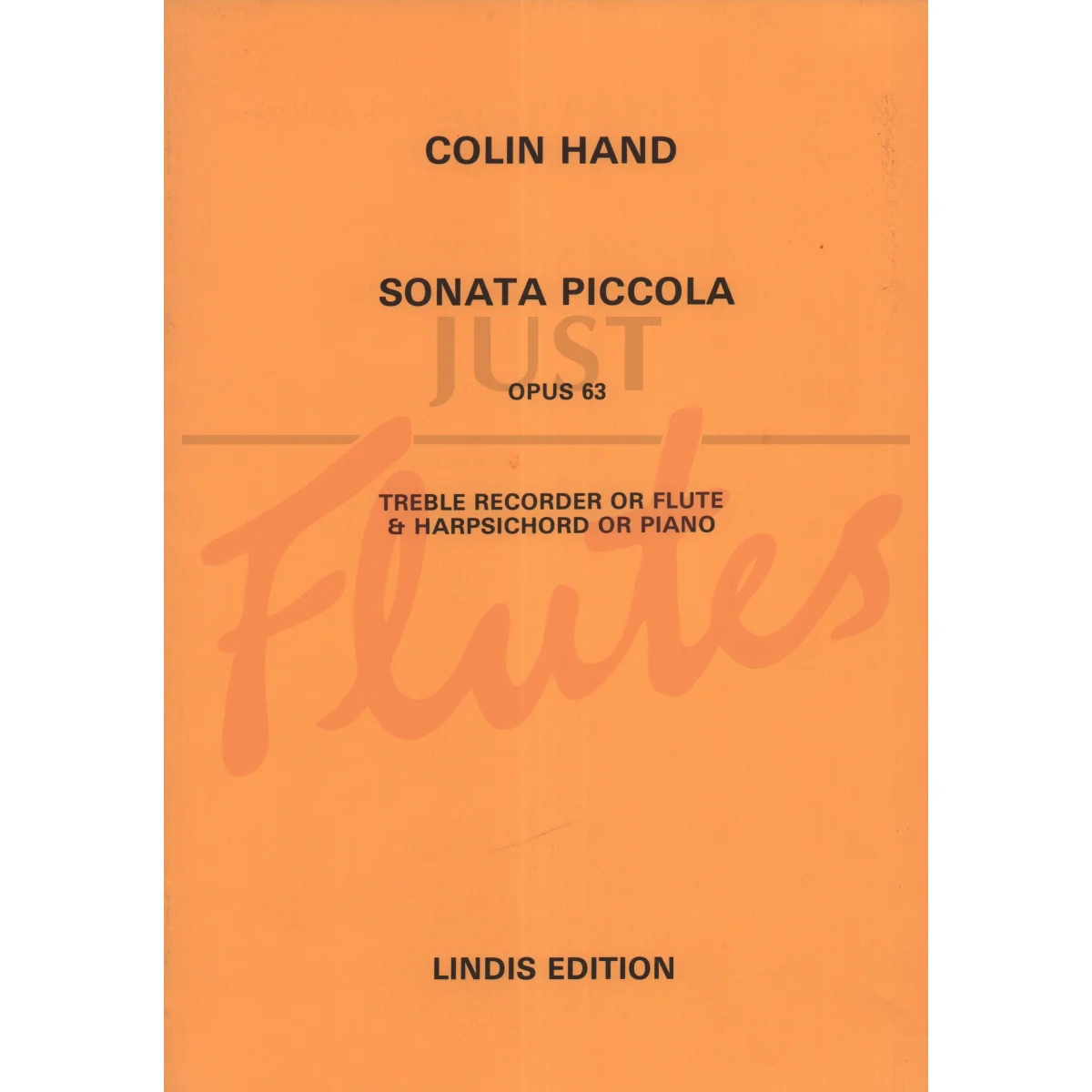 Sonata Piccola for Flute/Treble Recorder and Piano/Harpsichord
