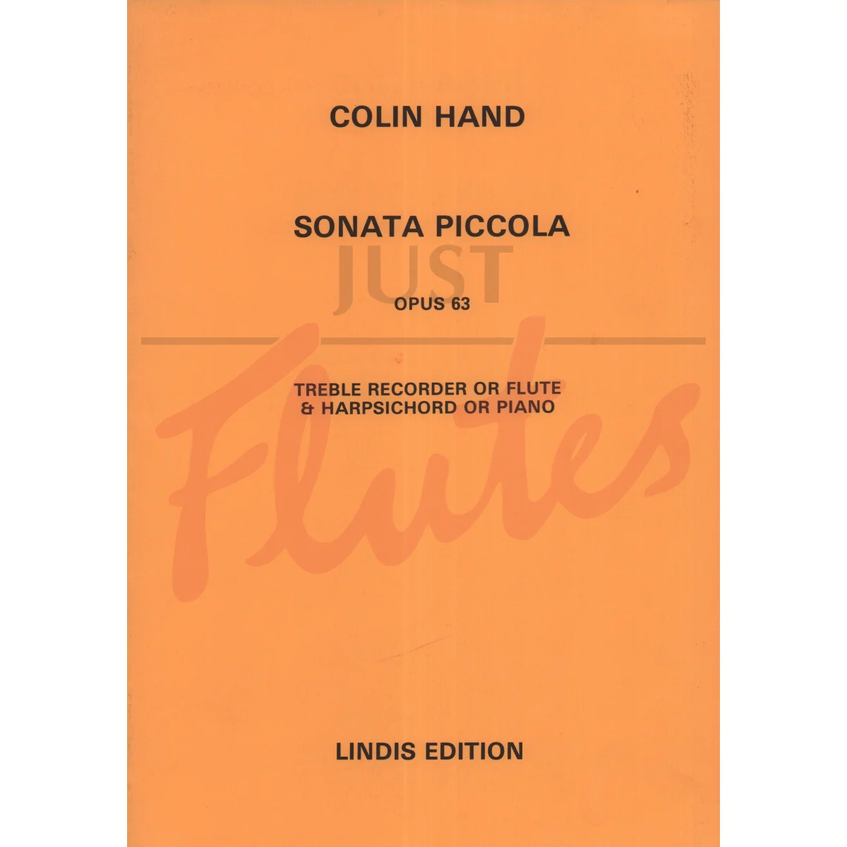 Sonata Piccola for Flute/Treble Recorder and Piano/Harpsichord, Op.63