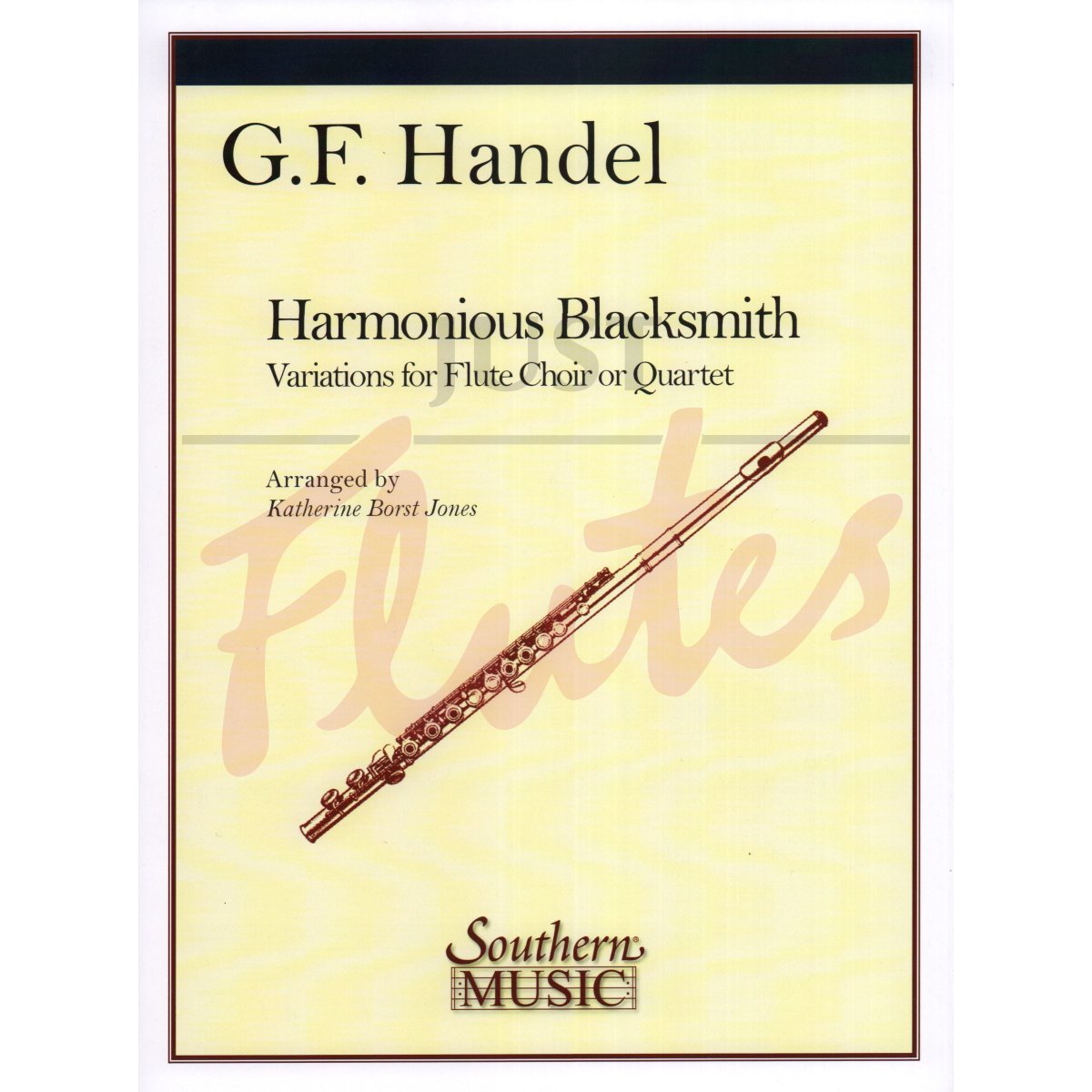 Harmonious Blacksmith for Flute Quartet or Flute Choir