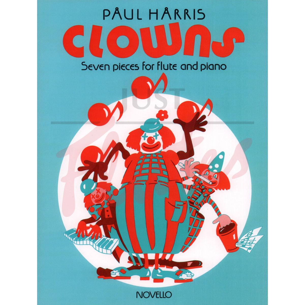 Clowns: Seven Pieces for Flute and Piano