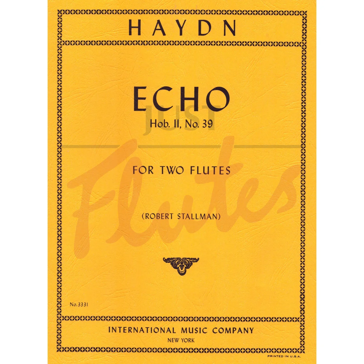 Echo for Two Flutes