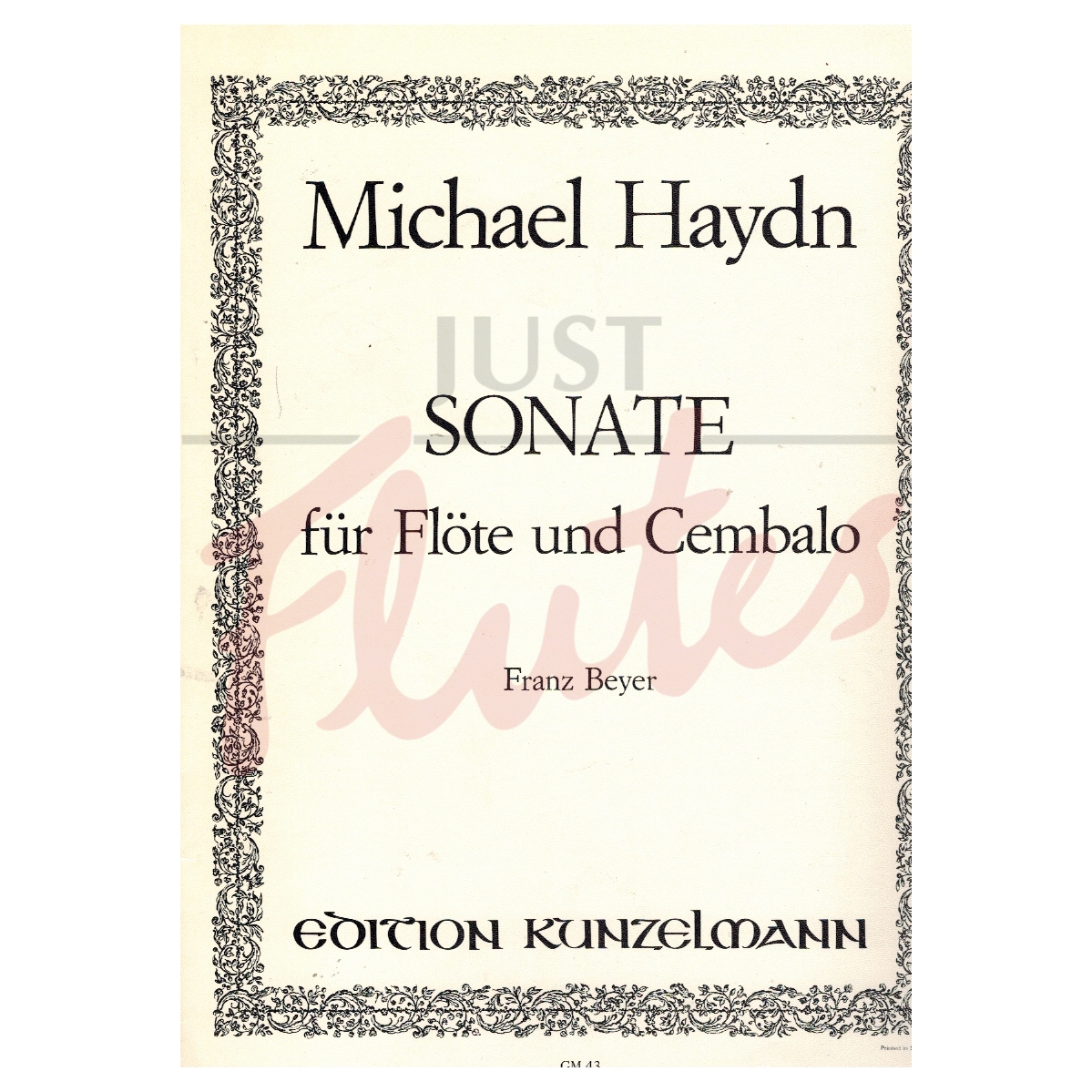 Flute Sonata in G major