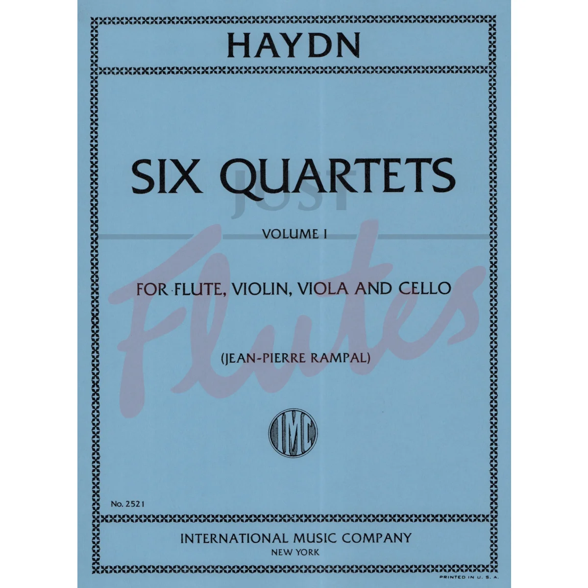 Six Quartets for Flute and String Trio