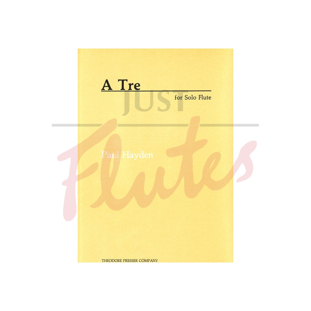 A Tre for Solo Flute