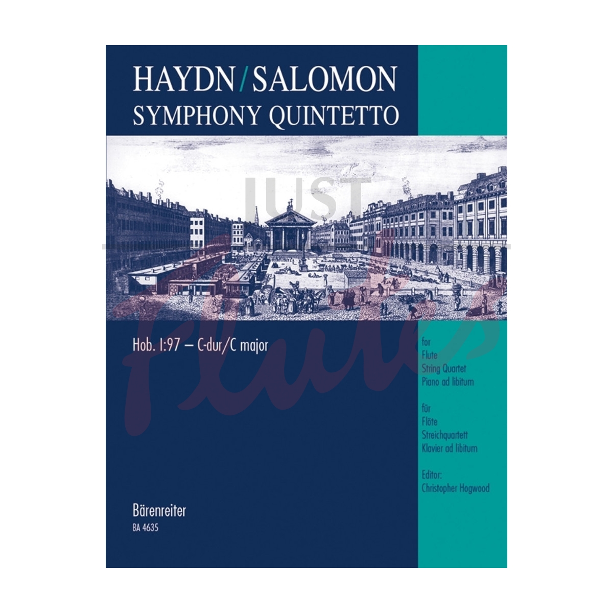 Symphony Quintetto in C major for Flute, String Quartet and Piano ad libitum