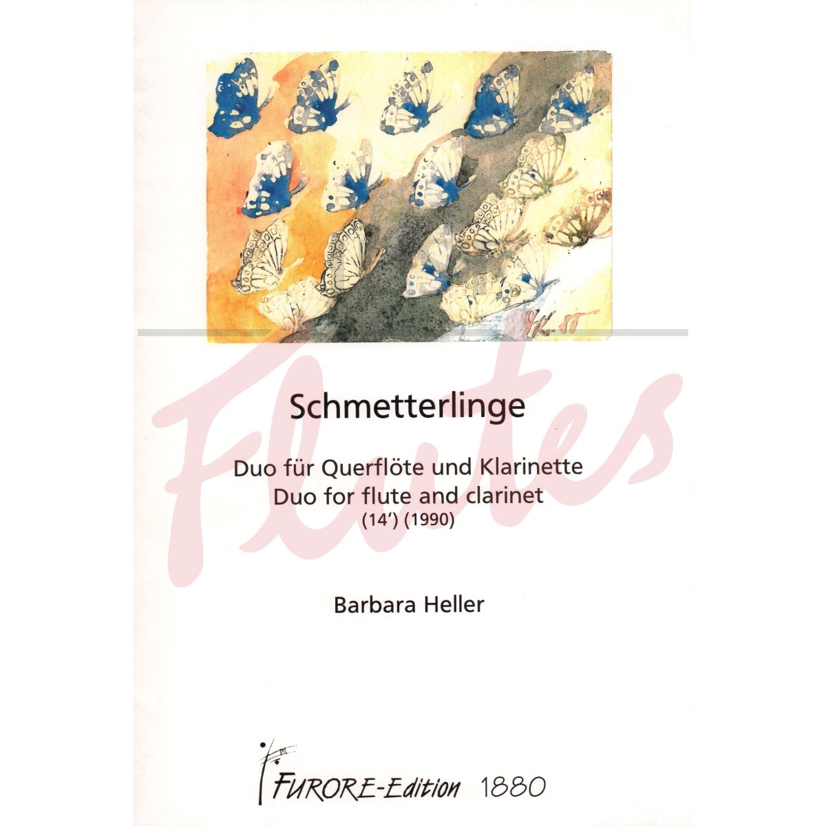 Schmetterlinge (Butterflies) for Flute and Clarinet