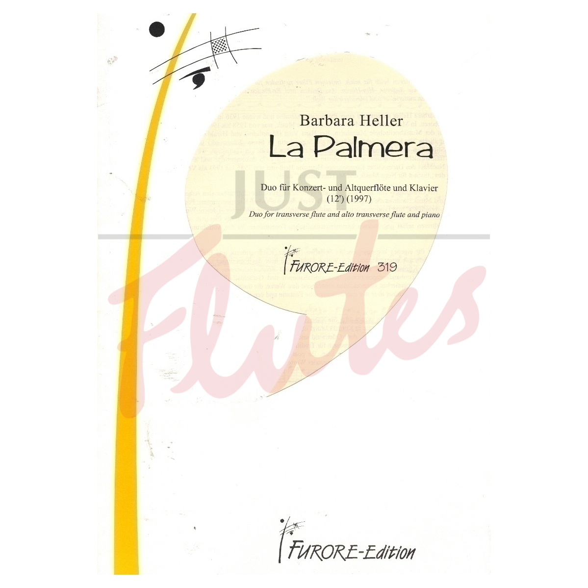 La Palmera for Flute, Alto Flute and Piano
