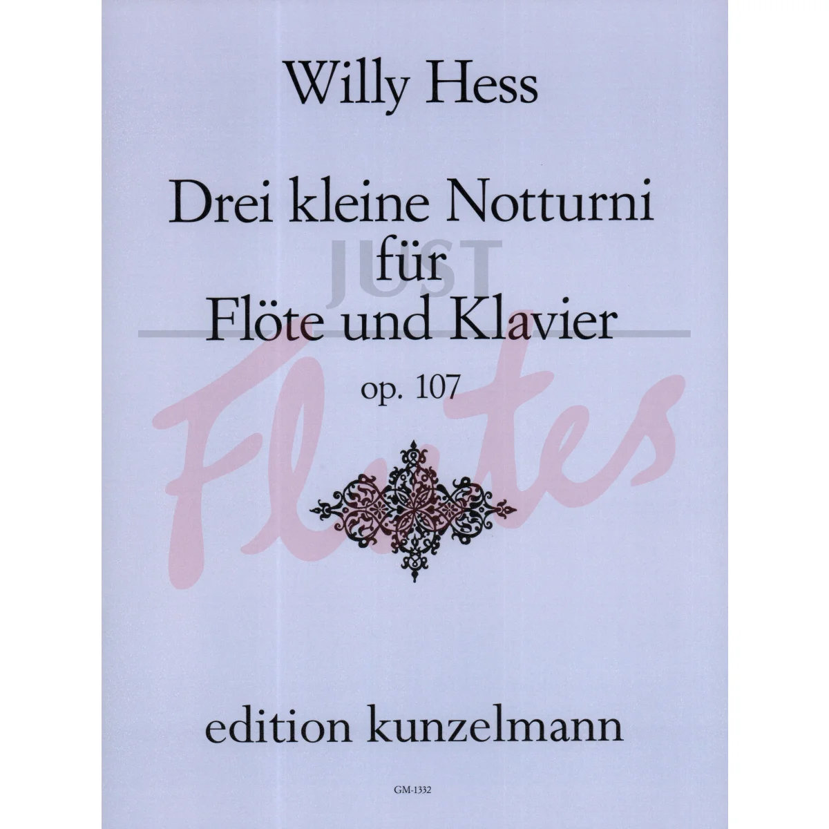 Three Little Nocturnes for Flute and Piano
