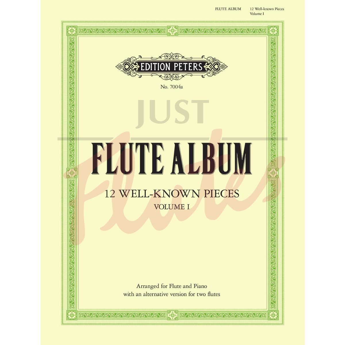 Flute Album for Flute and Piano (or Two Flutes)