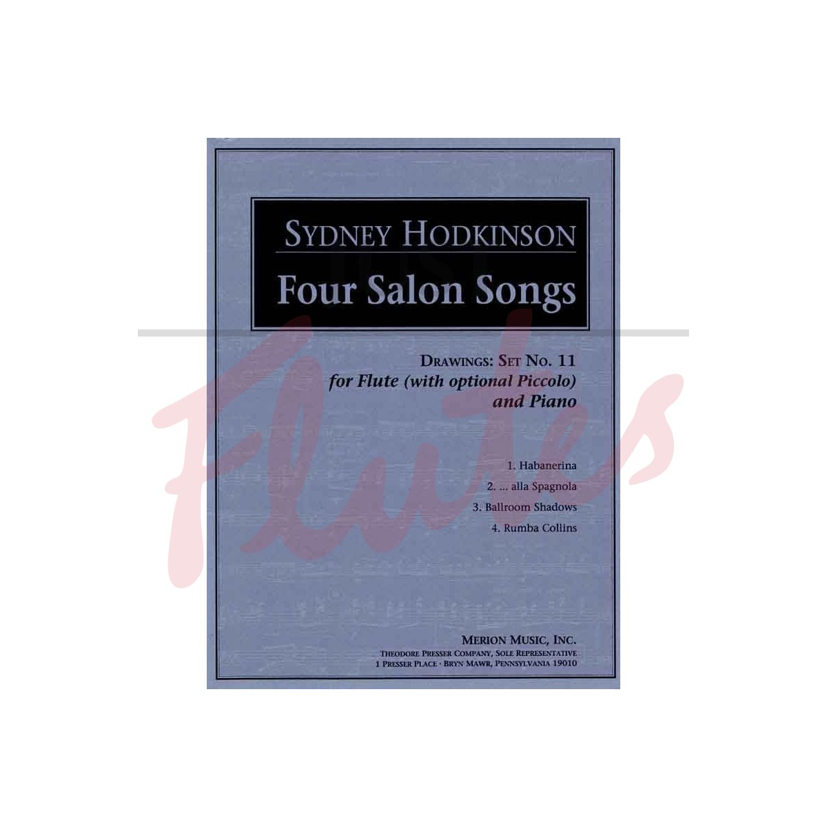 Four Salon Songs for Flute and Piano