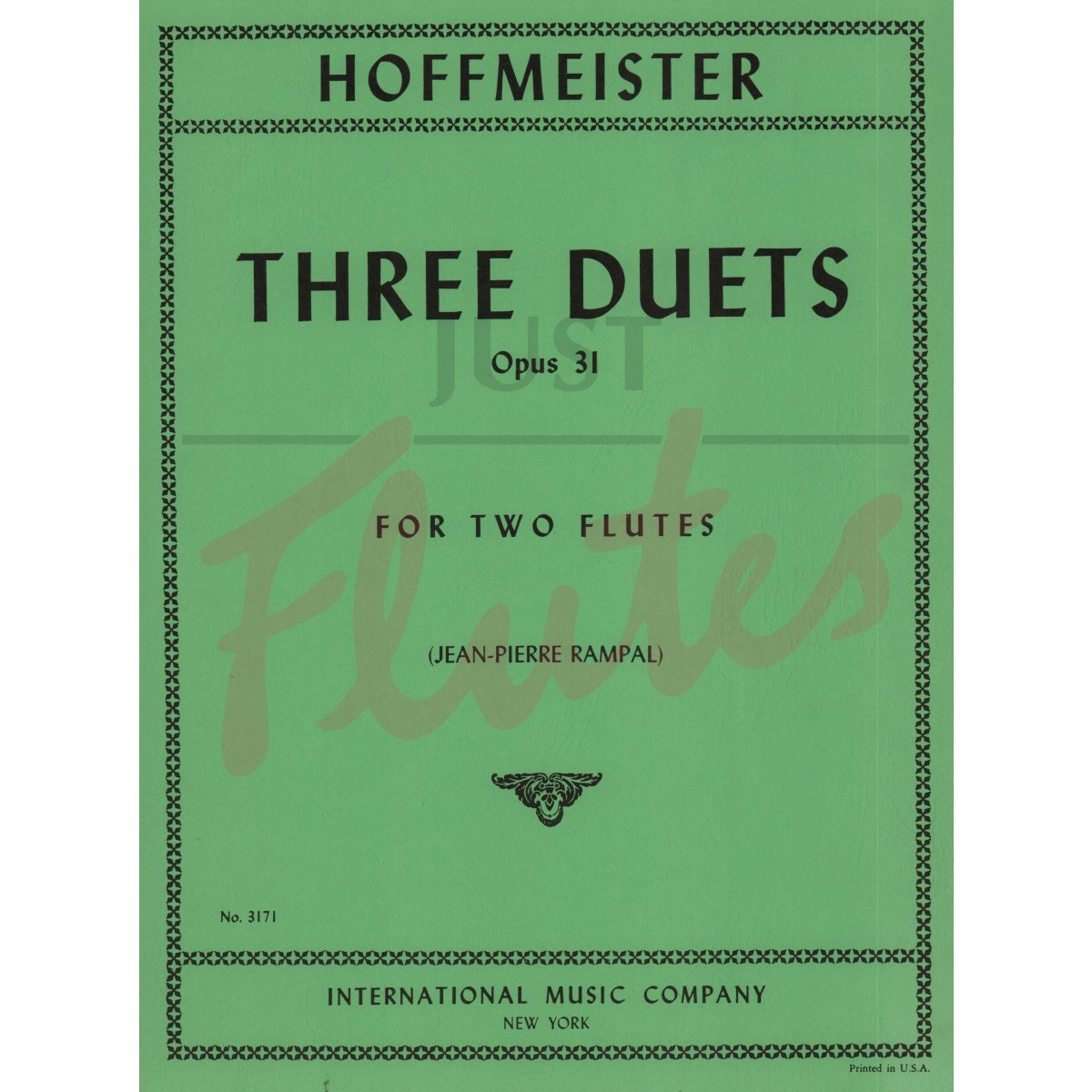 Three Duets for Two Flutes
