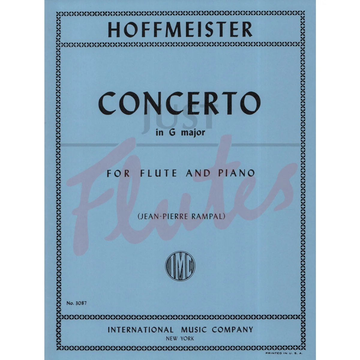 Concerto No. 8 in G major for Flute and Piano