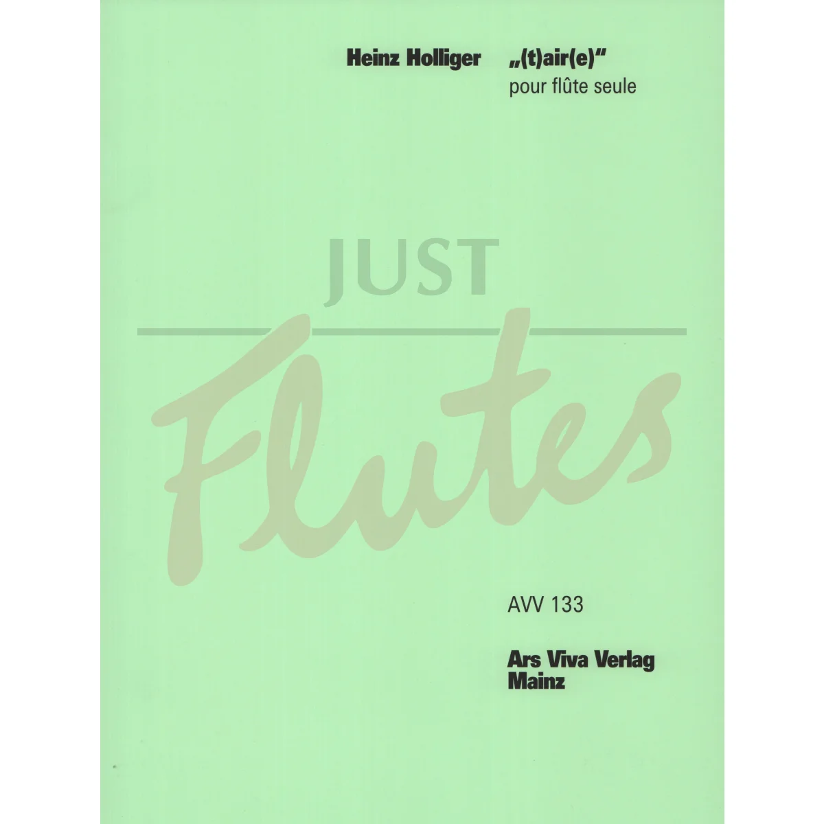 (t)air(e) for Solo Flute