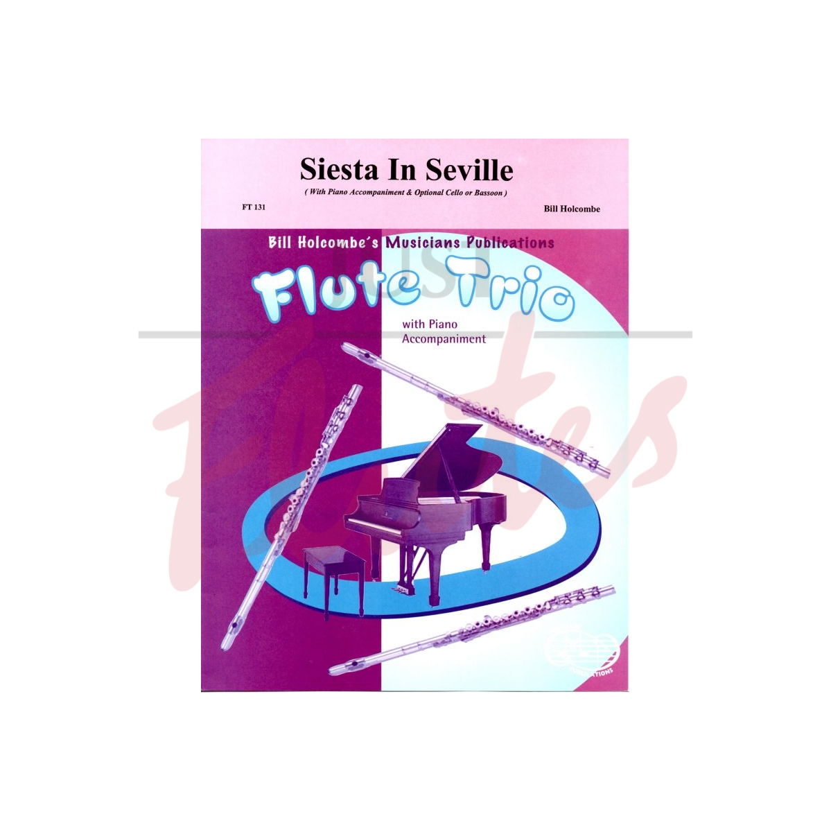 Siesta in Seville [Three Flutes and Piano]