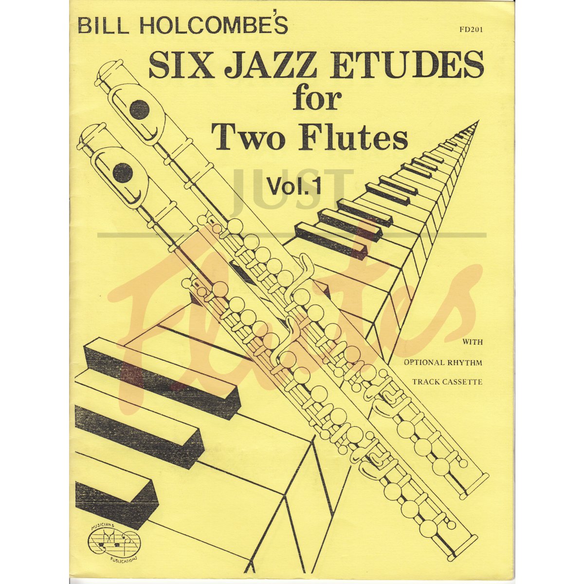 Six Jazz Etudes for Two Flutes Vol.1