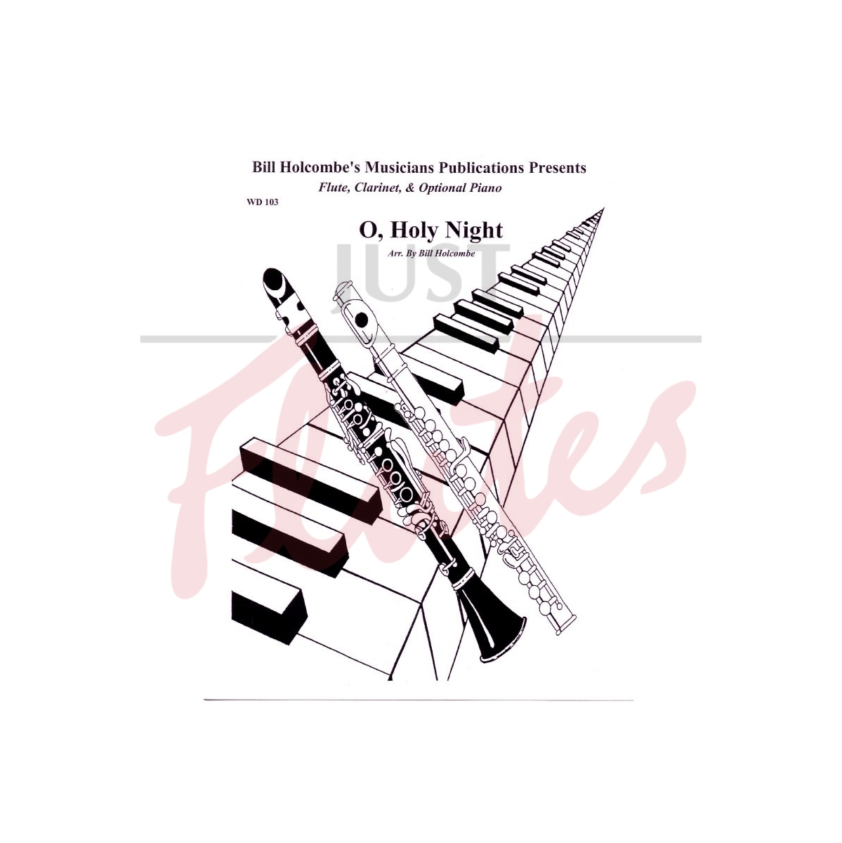 O Holy Night for Flute, Clarinet and Piano