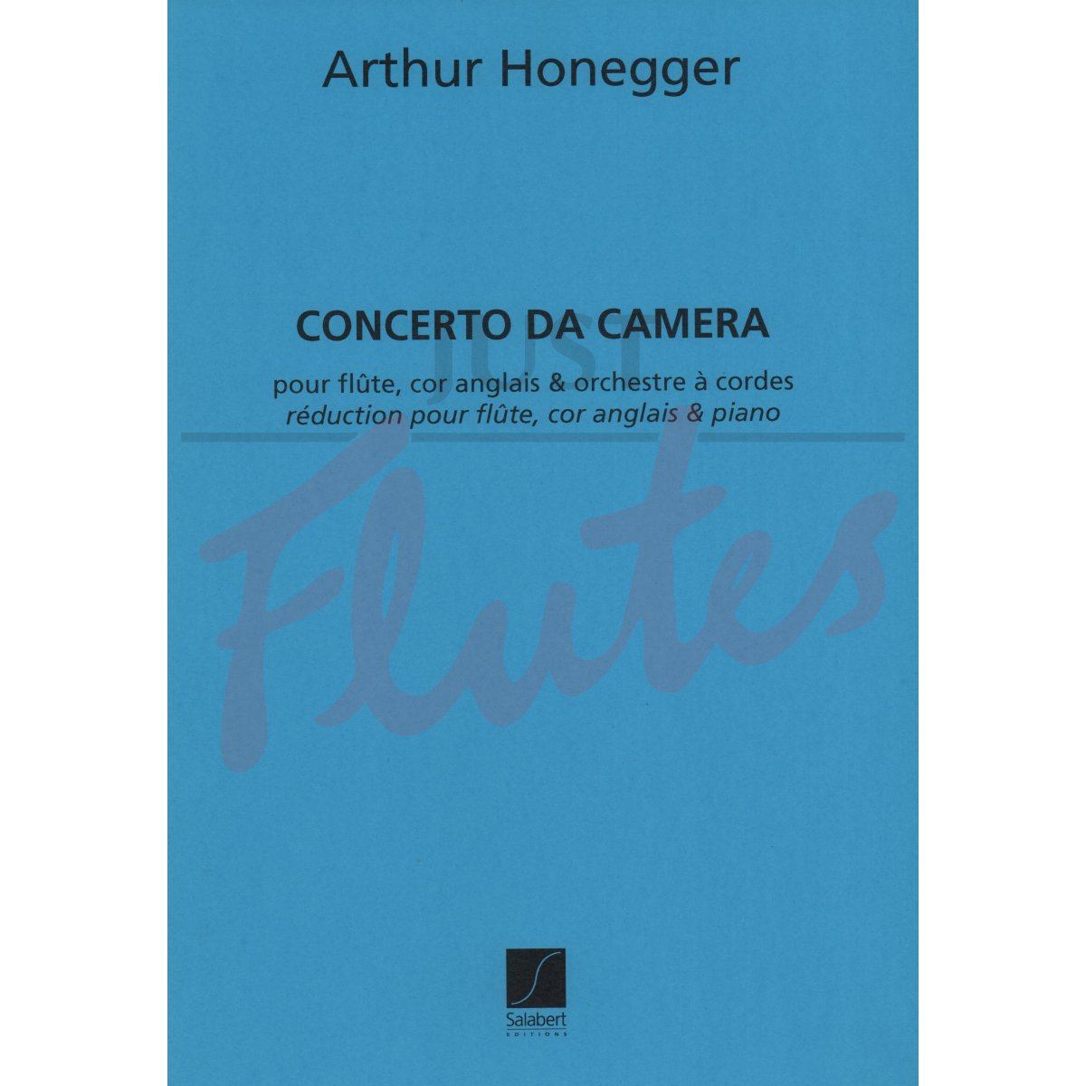 Concerto da Camera for Flute, Cor Anglais and Piano