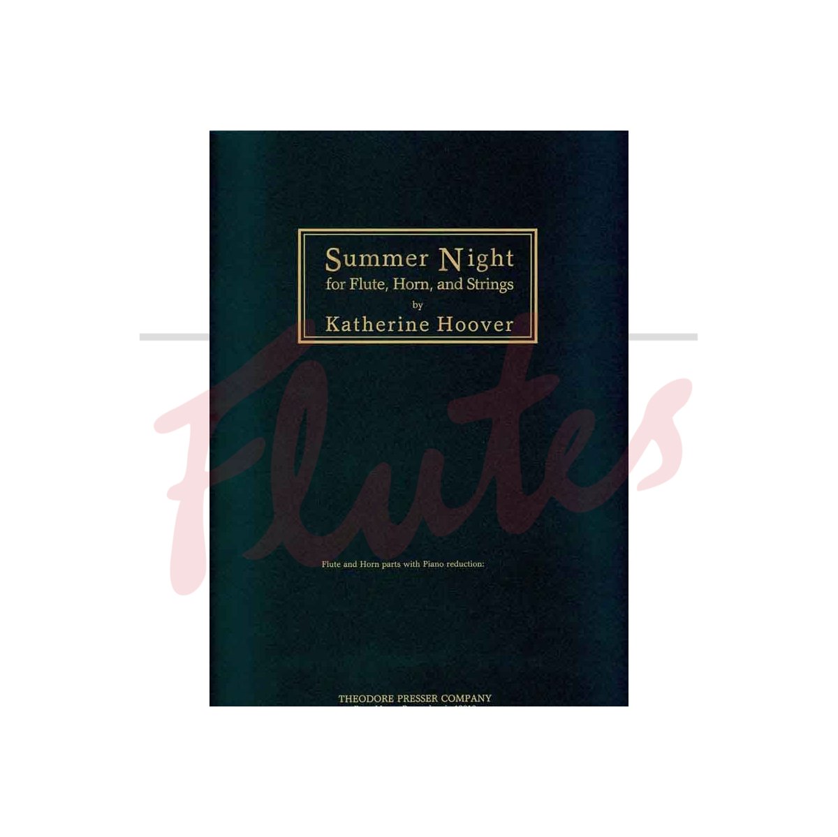 Summer Night for Flute, Horn and Strings