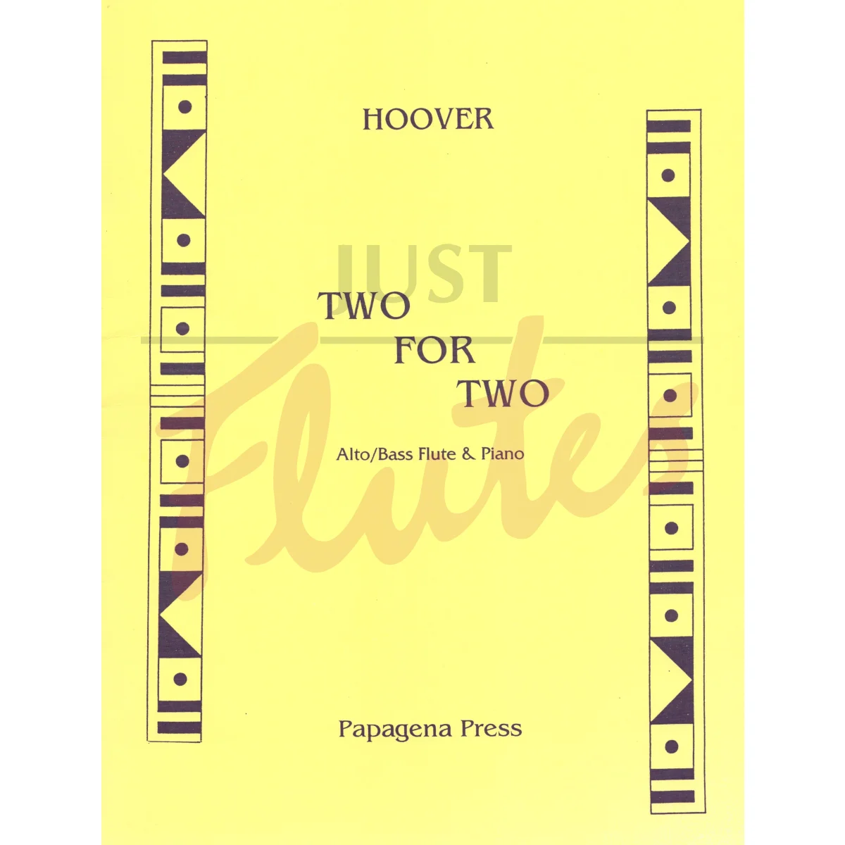Two for Two for Alto and Bass Flute and Piano