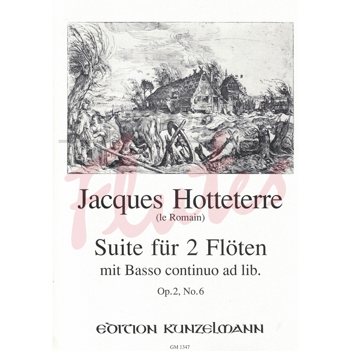 Suite for Two Flutes with Basso Continuo ad lib.