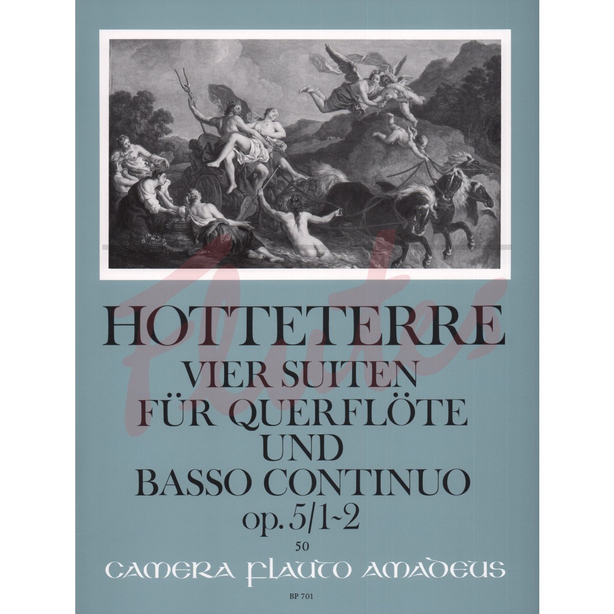 4 Suites for Flute and Basso Continuo