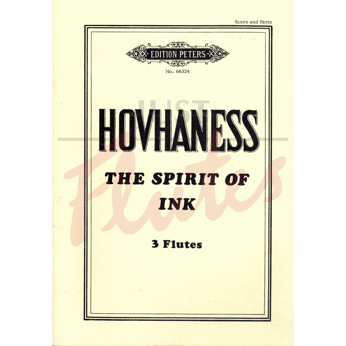 The Spirit of Ink for Three Flutes