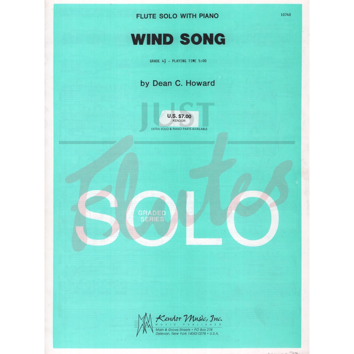 Wind Song for Flute and Piano 