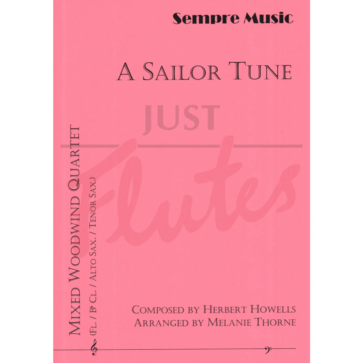 A Sailor Tune for Flute, Clarinet, Alto Saxophone and Tenor Saxophone