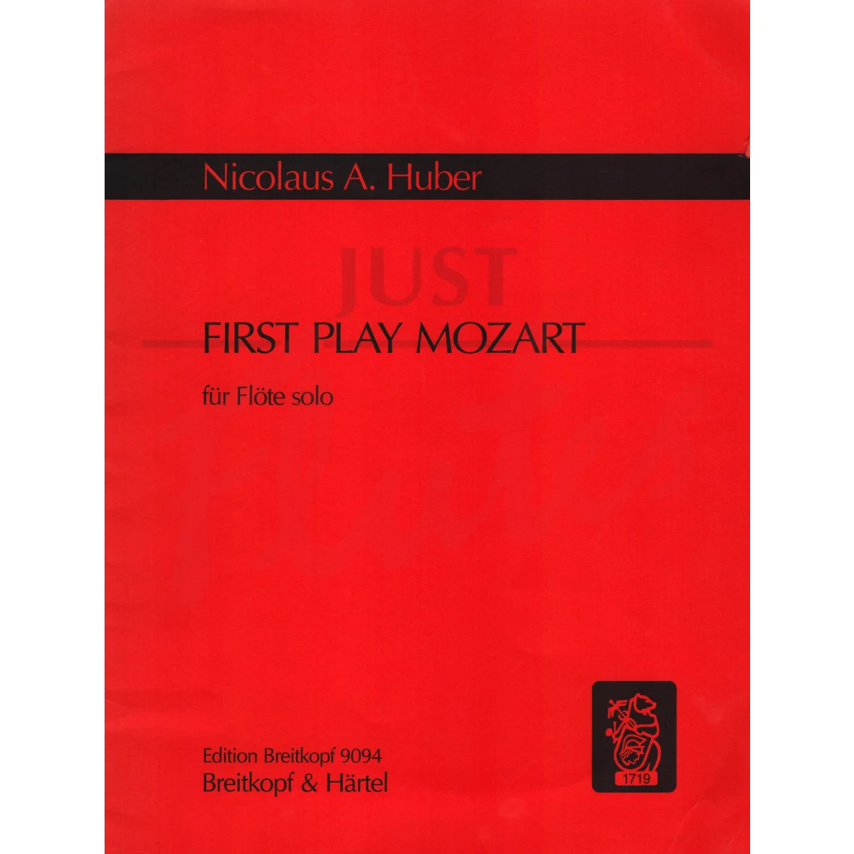 First Play Mozart for Solo Alto Flute