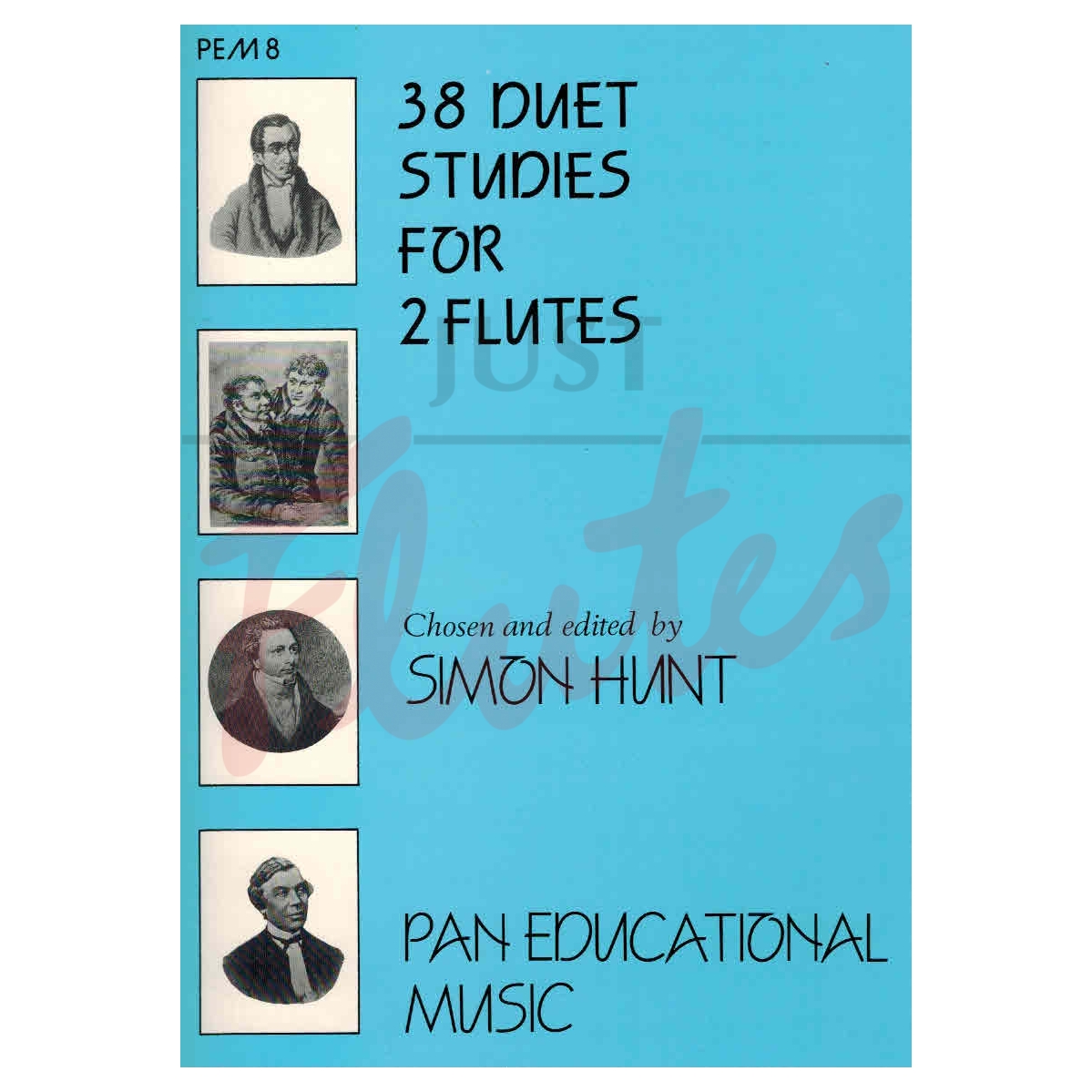 38 Duet Studies for Two Flutes