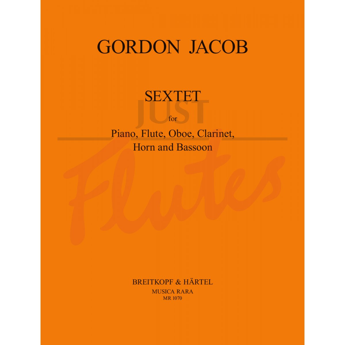 Sextet for Piano, Flute, Oboe, Clarinet, Horn and Bassoon