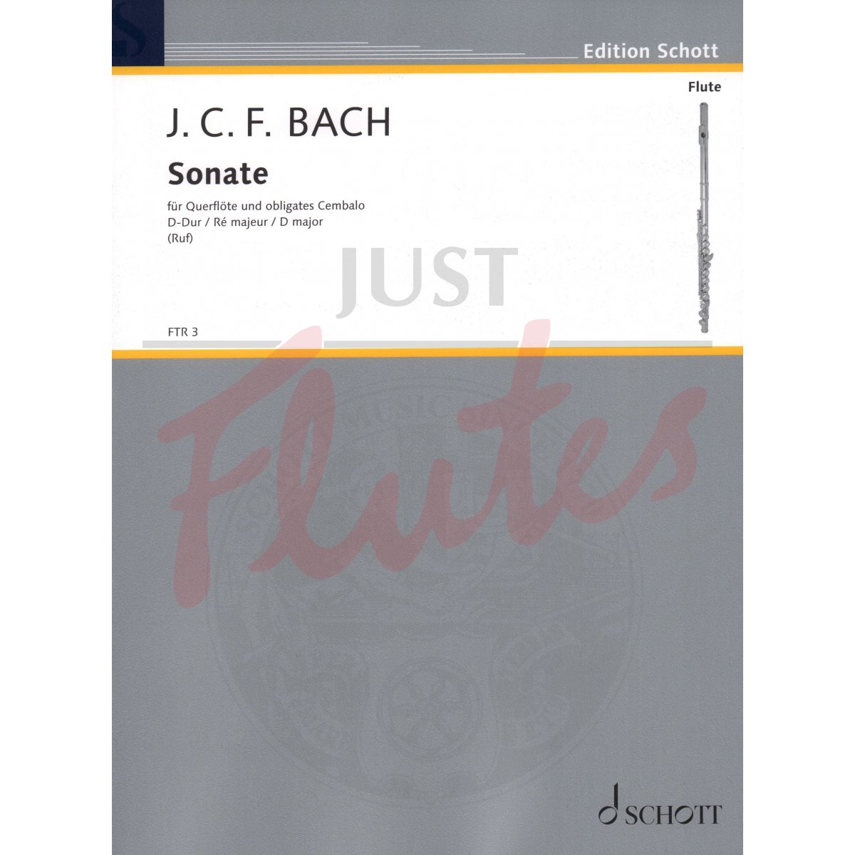 Sonata in D major No 8 for Flute and Piano