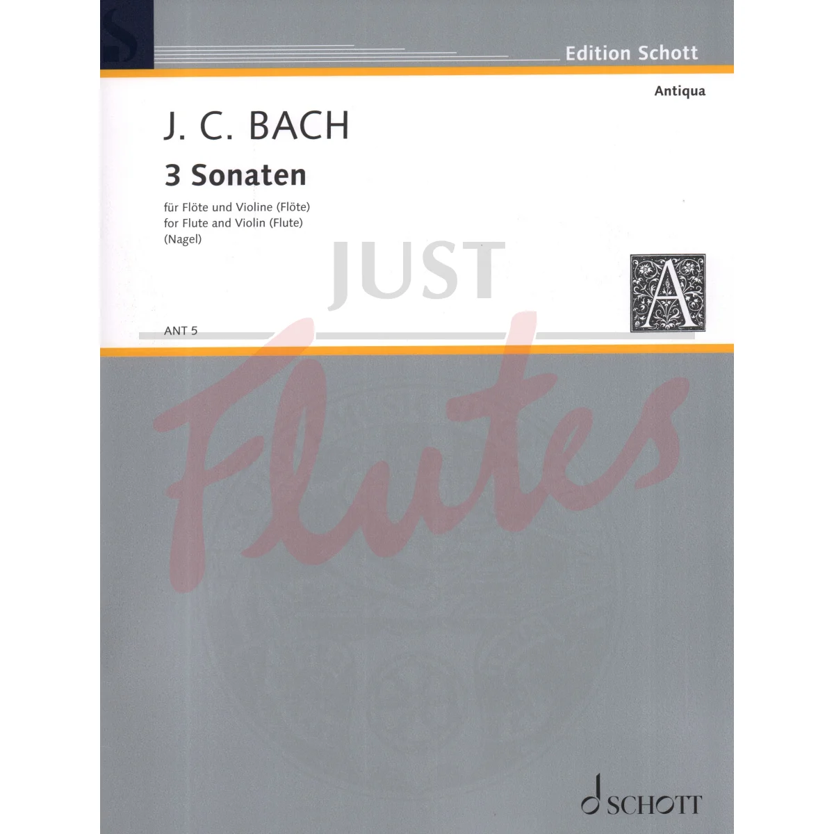 Three Sonatas for Flute and Violin