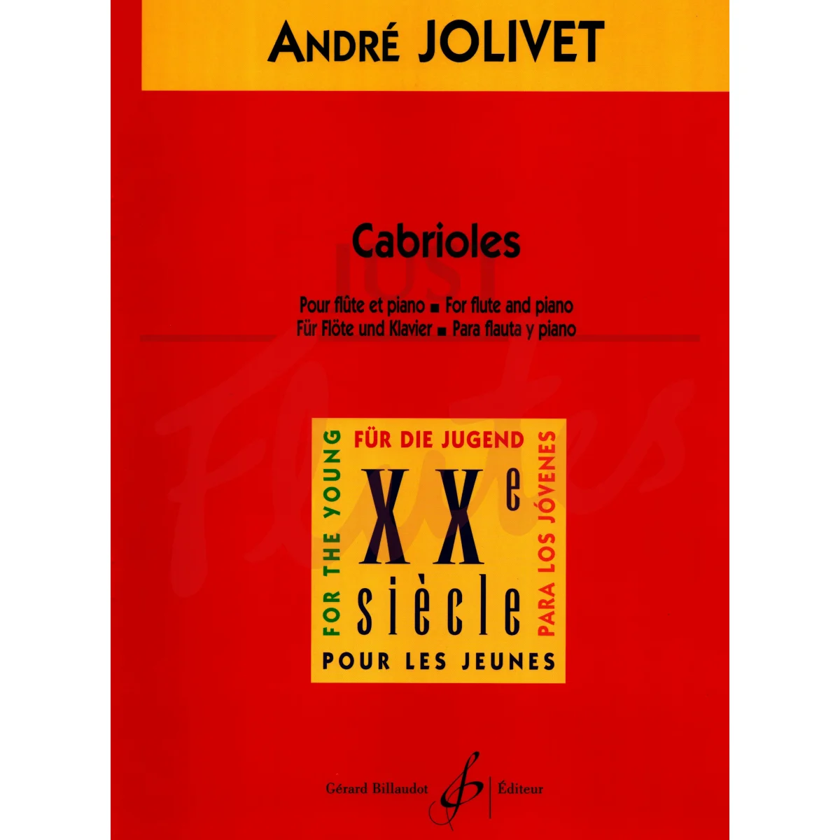 Cabrioles for Flute and Piano