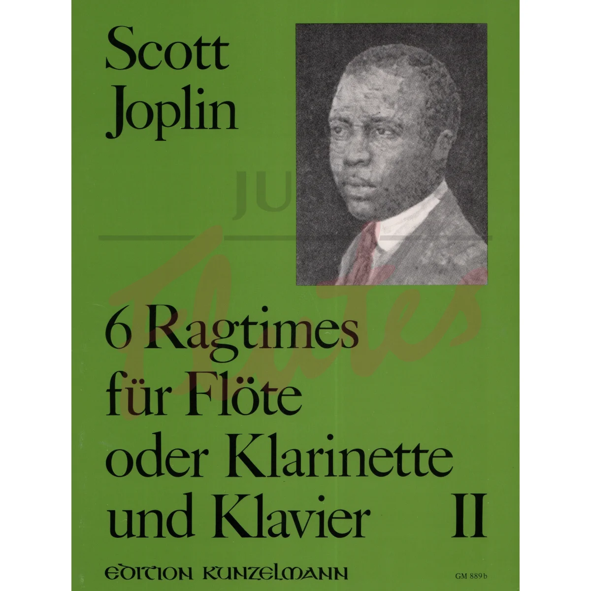 6 Ragtimes for Flute/Clarinet and Piano