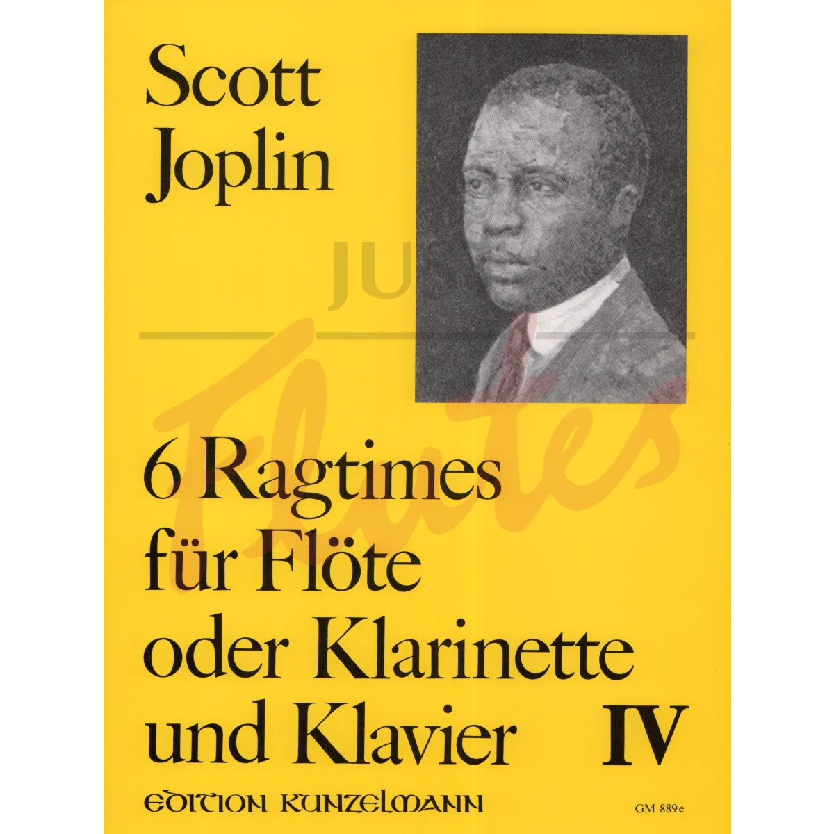 6 Ragtimes for Flute/Clarinet and Piano