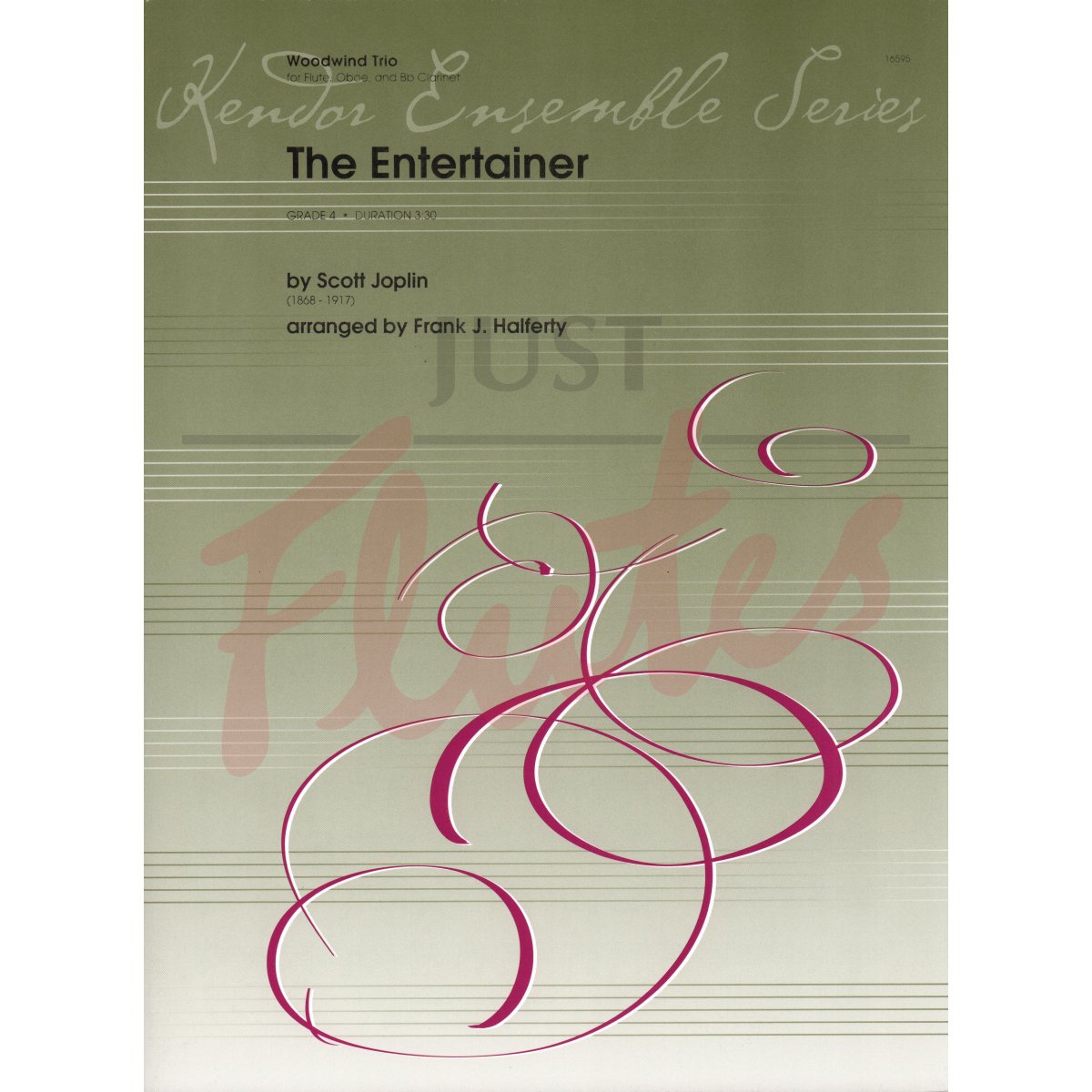 The Entertainer for Flute, Oboe and Clarinet