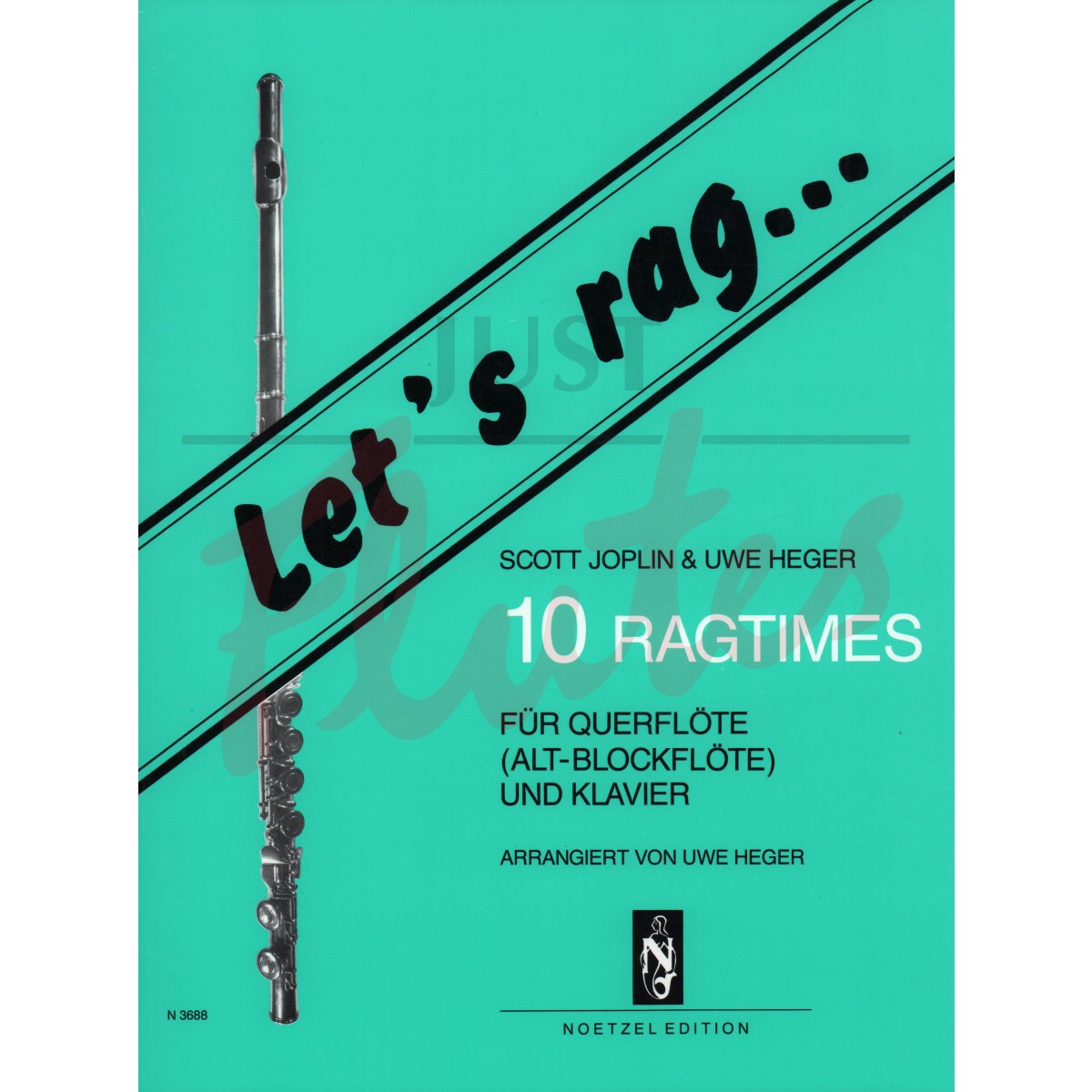 Let's Rag: 10 Ragtimes for Flute and Piano