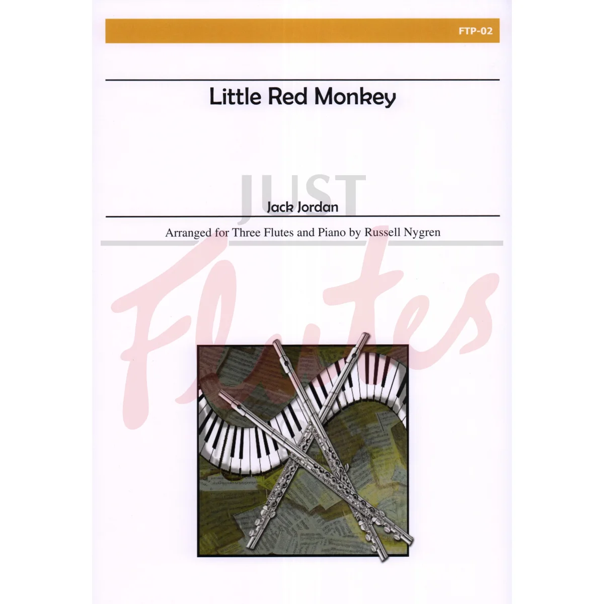 Little Red Monkey for Three Flutes and Piano