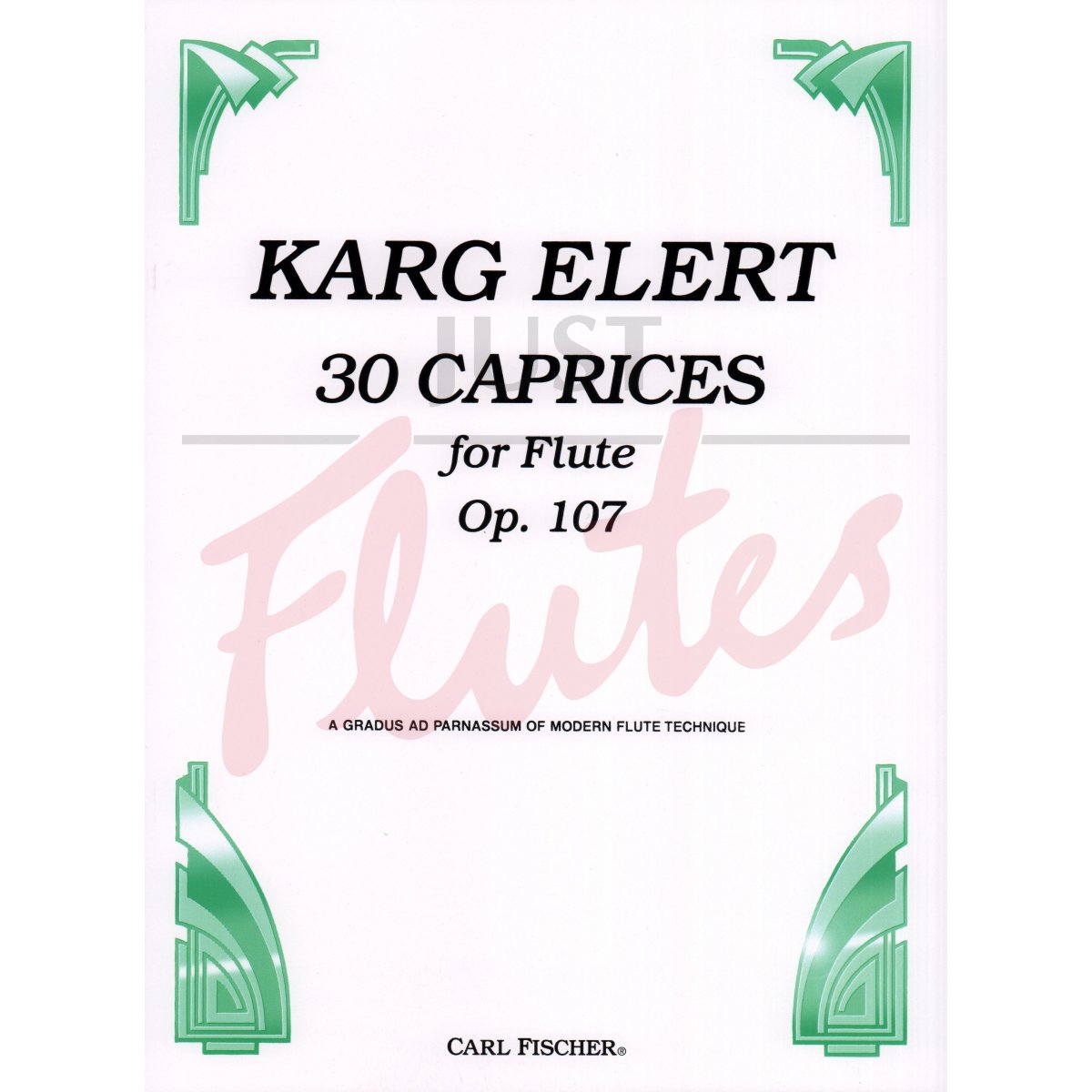 30 Caprices for Flute