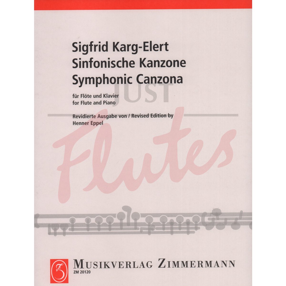 Sinfonische Kanzone for Flute and Piano