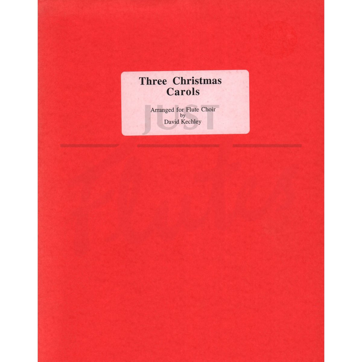 Three Christmas Carols for Flute Choir
