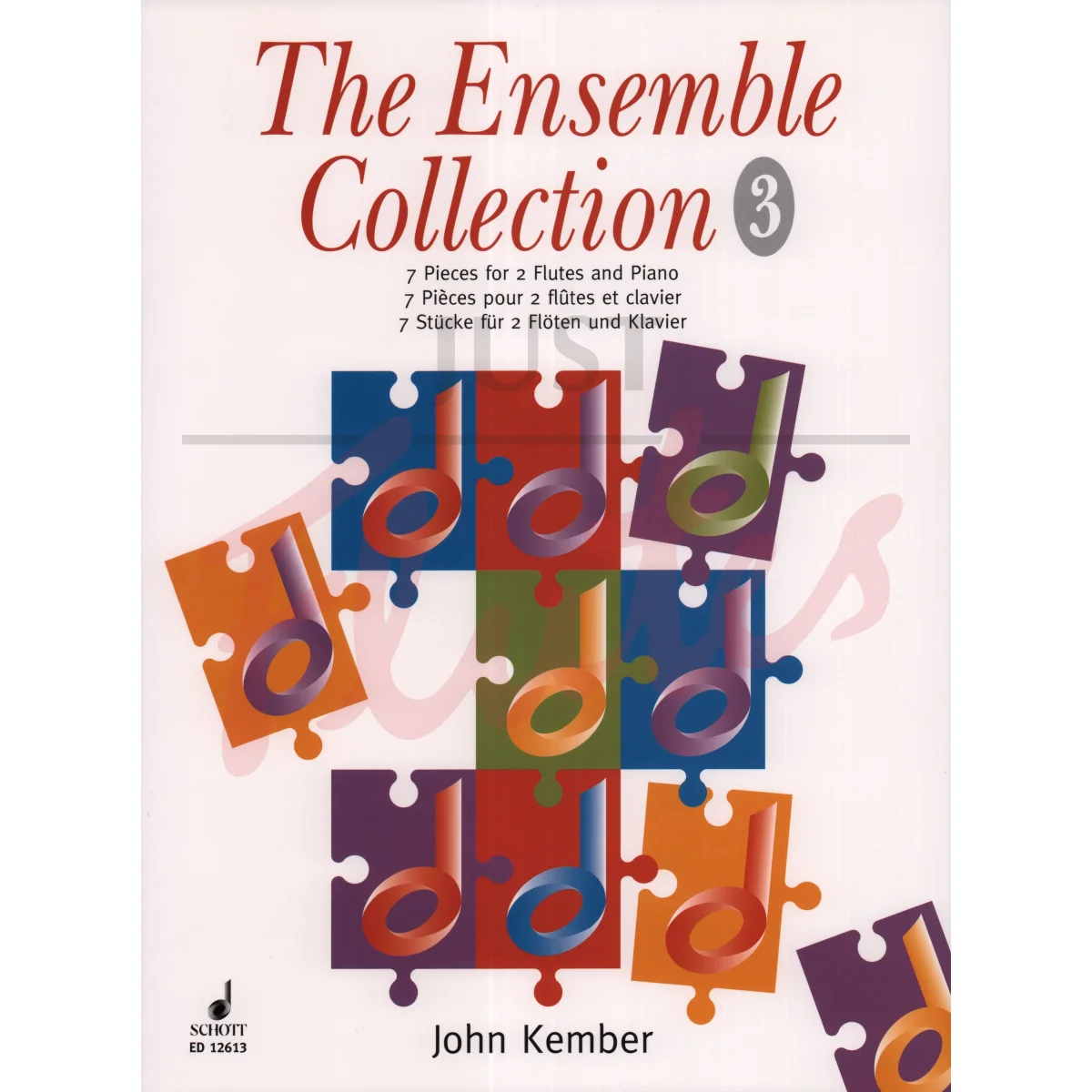 The Ensemble Collection Vol. 3: 7 Pieces for Two Flutes and Piano