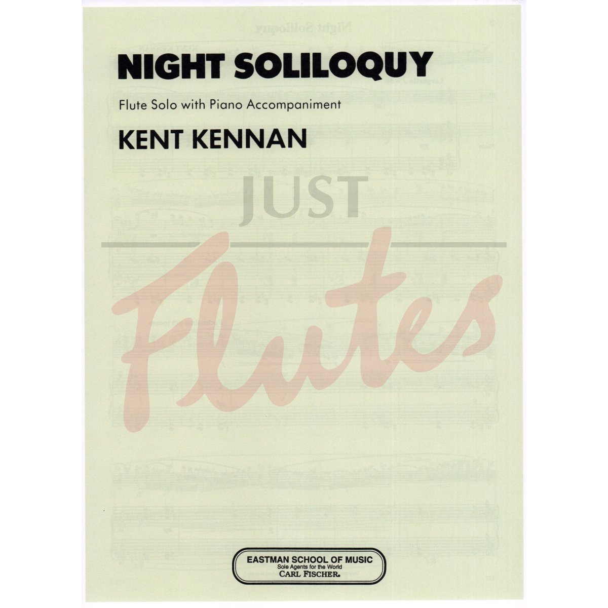Night Soliloquy for Flute and Piano