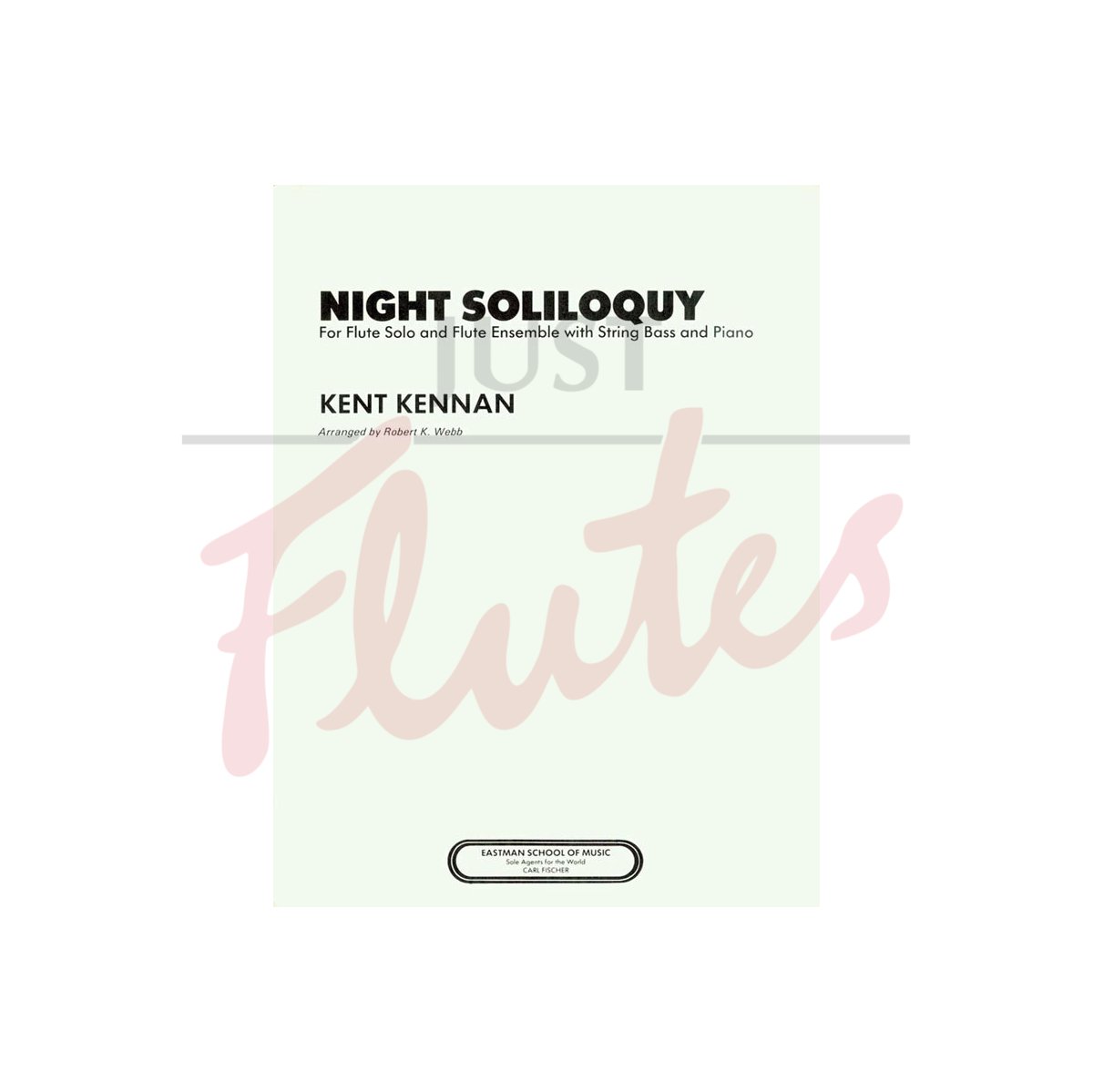 Night Soliloquy [Solo Flute with Flute Choir]