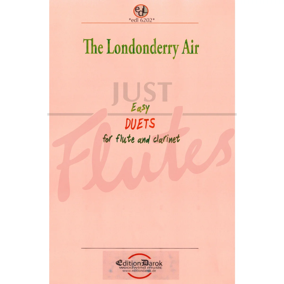 The Londonderry Air: Easy Duets for Flute and Clarinet